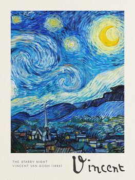 Obrazová reprodukce The Starry Night - Vincent van Gogh