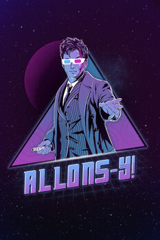 Umjetnički plakat Allons-Y!