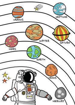 Illustration Galaxy Planet