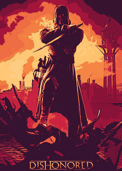 Wallpaper Mural Dishonored Action Game