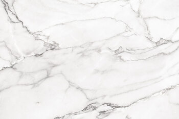Carta da parati White Marble Texture