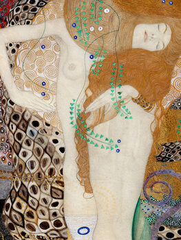 Ilustração Girlfriends (Female Nude) - Gustav Klimt