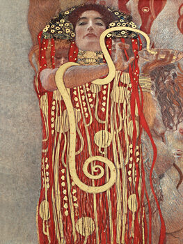 Canvas Print Hygieia (Vintage Portrait) - Gustav Klimt