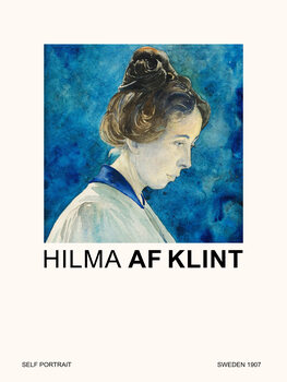 Canvas Print Self Portrait (Special Edition) - Hilma af Klint