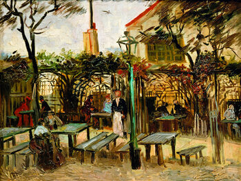 Illustration Café Terrace on Montmartre (La Guinguette) - Vincent van Gogh