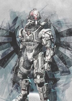 Poster de artă Hero Soldier War 2