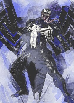 Umjetnički plakat Monsters Spider