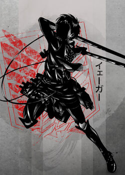 Poster de artă Crimson Titan