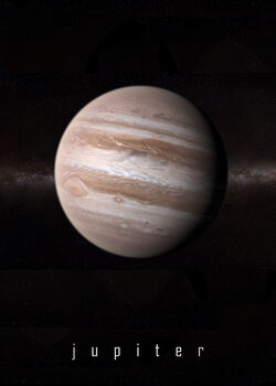 Ilustracja Planet Jupiter