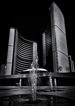 Canvas Print Toronto City Hall No 7