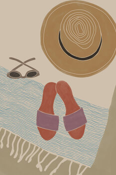 Ilustrace Kunga - On the Beach - Accessoires
