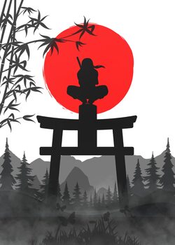 Umjetnički plakat Anime Japanese Style
