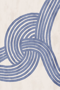Ilustrace Cascino - Knot blue