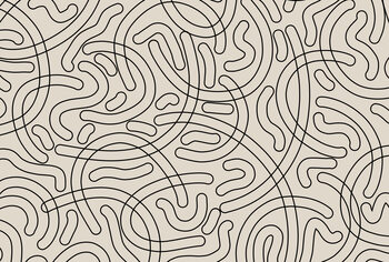 Illustration Simple Tube Line Pattern