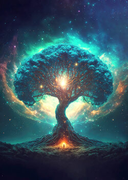 Art Poster Fantasy tree