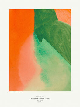 Kunsttryk Colour Study I (Abstract Rainbow) - Karl Wiener