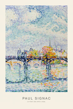 Illustration Le pont des Arts (1928) - Paul Signac