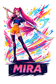 K-Pop Inspired Artwork Collection: IDOL MODE