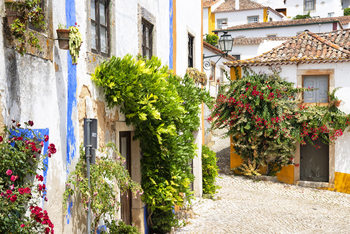 Fototapete Old Town of Obidos