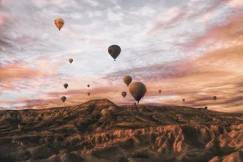 Art Photography Cappodocia Hot Air Balloon