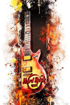 Ilustração Hard Rock Cafe