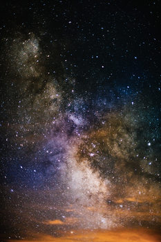 Art Photography Details of Milky Way of St-Maria
