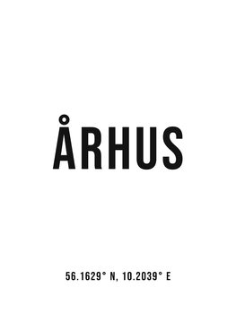 Ilustrácia Aarhus simple coordinates