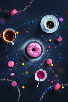 Konstfotografering Space Donut