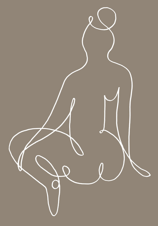 Illustration Sitting Down 02