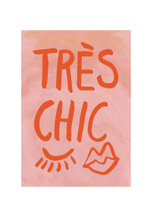 Illustration TrAus Chic Pink Frame