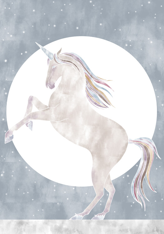 Illustration Girly Unicorn