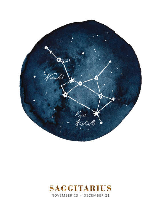 Ilustratie Zodiac - Saggitarius