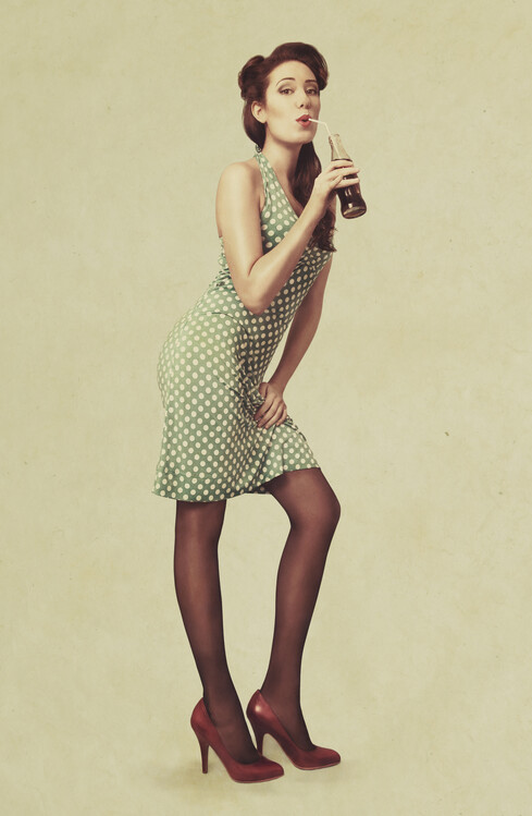 vintage pin up girls wallpaper