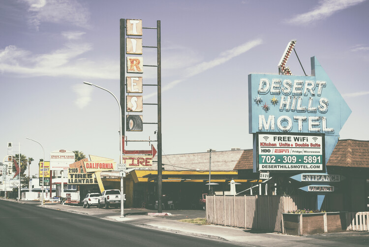 Iconic Las Vegas Sign Wall Art, Canvas Prints, Framed Prints, Wall Peels