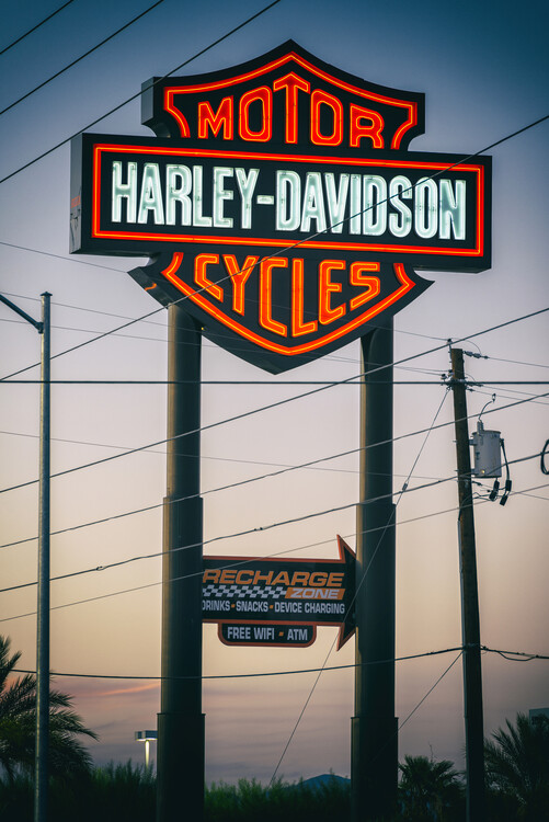 Fotografia artystyczna American West - Vegas Motor Cycles