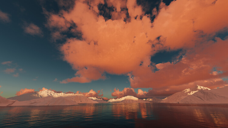 Papier peint Hyper Real Landscapes series 4