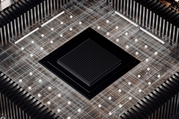 Art Photography Antenna inside yellow cpu series 4