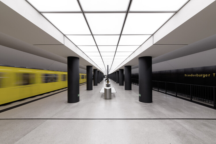 Umělecká fotografie Berlin subway