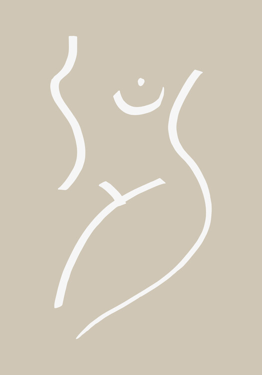Illustration Body Sketch Sand