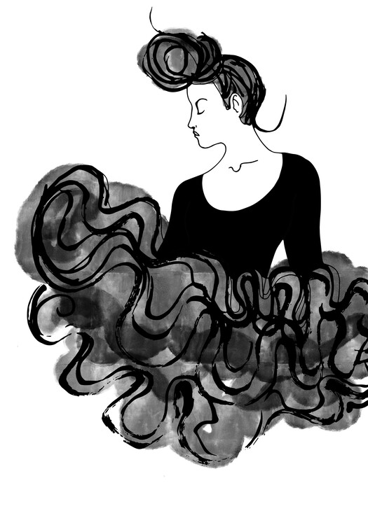Illustrazione Ballerina