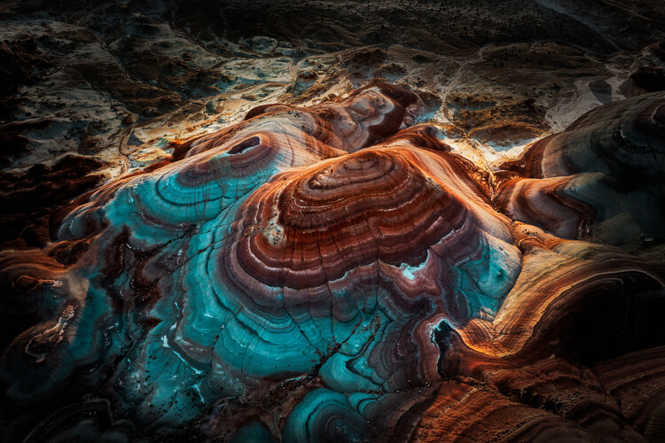 Konstfotografering Landscape of Mars