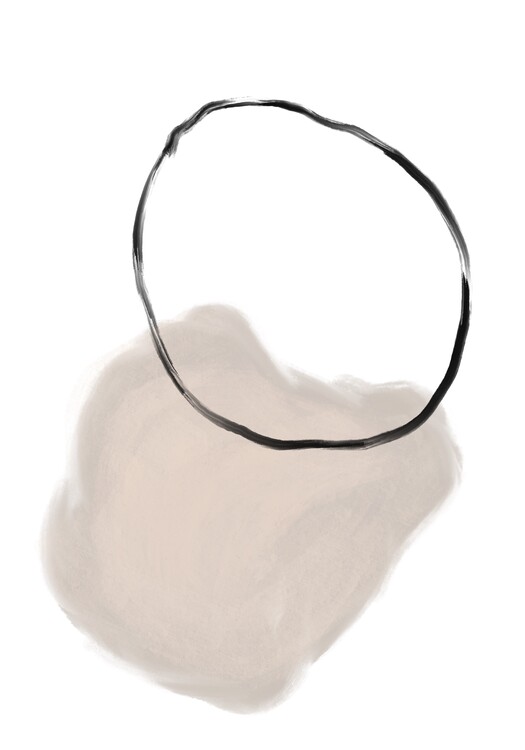 Illustration abstract cirles