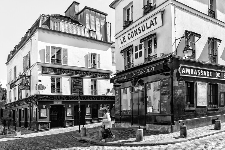 Art Photography Black Montmartre - Le Consulat