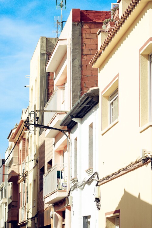 Valokuvataide Spanish streets