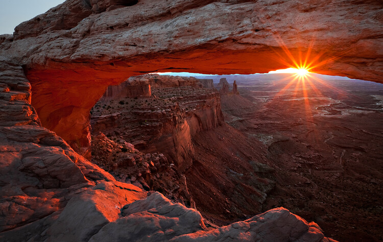 Fotografia artistica Mesa Arch Sunrise