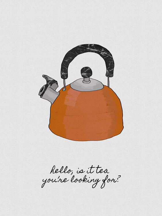 Ilustração Hello Is It Tea