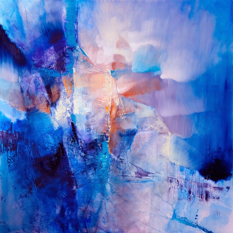 Ilustrace spring is knocking, Annette Schmucker, 40x40 cm