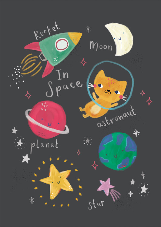 Vászonkép Space