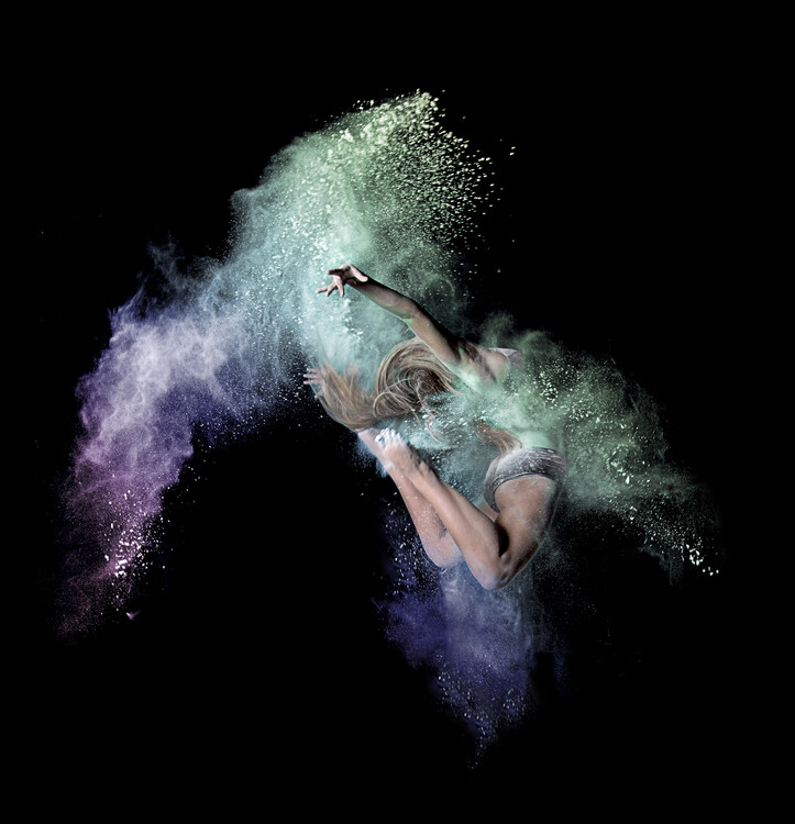 Canvas Print Cosmic Dancer