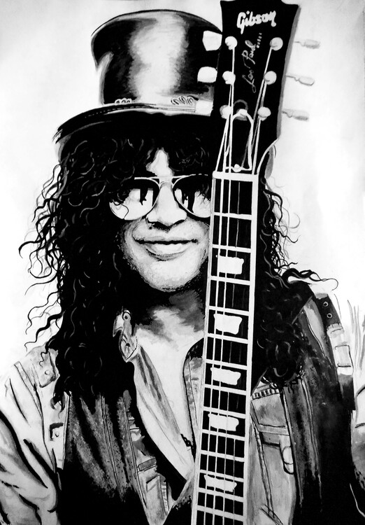 Slash from Guns n'Roses Poster